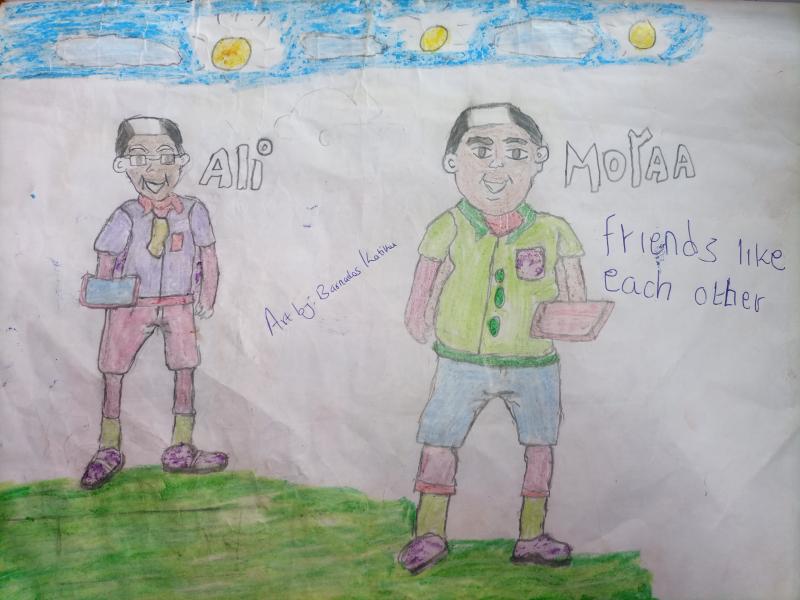 Friends like each other