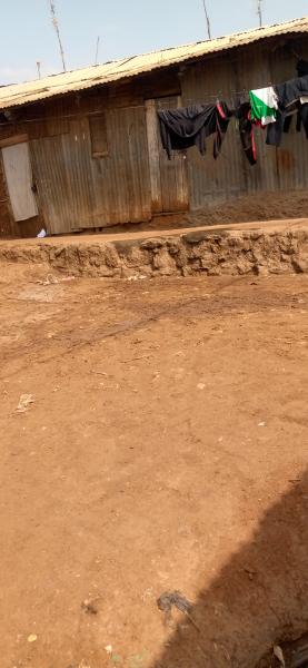 Residential houses in an open space