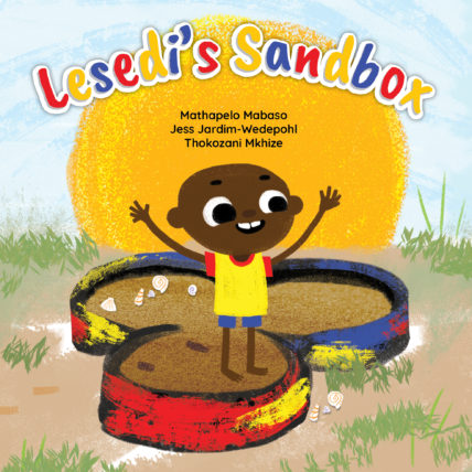 an image of lesedi's sandbox, early child development book
