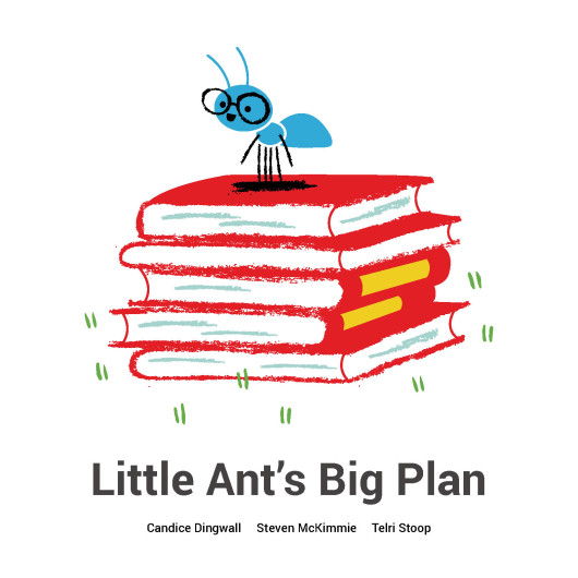 An image of little ant's big plan, an early child development book