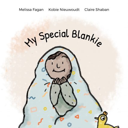 an image of my special blankie, an early and reading children's book