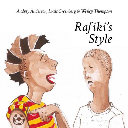 an image of rafiki's style,an early reading and learning children's book
