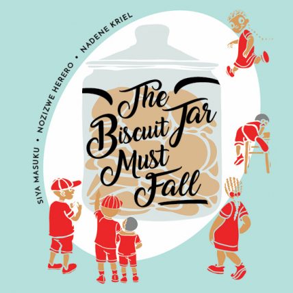 an image of the biscuit jar must fall, an early learning and children's book