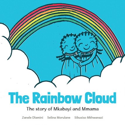 an image of the rainbow cloud, an early reading and learning children's book