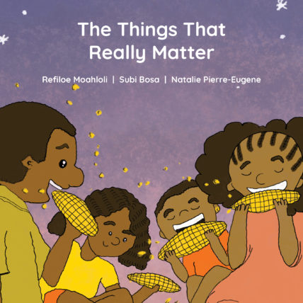 an image of the things that really matter, an early children's book